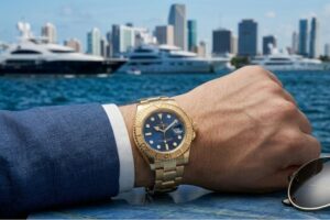 rolex yacht master oysterflex miami boating lifestyle